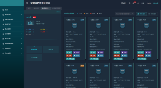 AcrelCloud-6800智慧消防管理云平台在某中学的应用